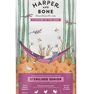 HARPER AND BONE FLAVOURS OF THE FARM ESTERILIZADO SENIOR PATO, POLLO Y PAVO 2 Kg PIENSO PARA GATOS