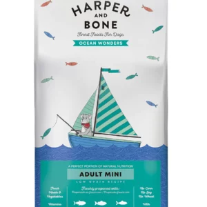 HARPER AND BONE OCEAN WONDERS ADULT MINI ATÚN, PESCADO Y SALMÓN 2 Kg PIENSO PARA PERROS