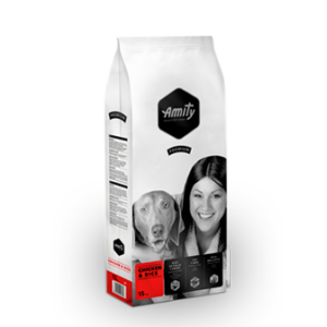 AMITY PREMIUM POLLO Y ARROZ PIENSO PARA PERROS