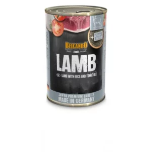 BELCANDO CORDERO CON ARROZ Y TOMATE LATA PARA PERROS