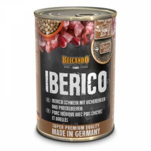BELCANDO CERDO IBÉRICO CON GARBANZOS Y ARÁNDANOS LATA PARA PERROS