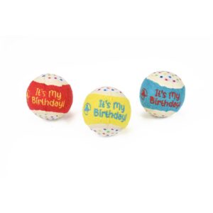 CROCI PARTY PELOTAS TENIS CUMPLEAÑOS (PACK DE 3)