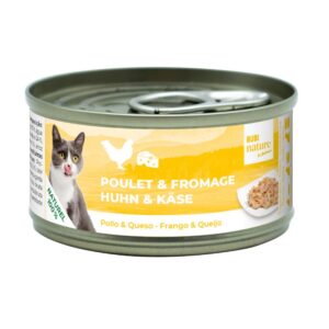BUBIMEX BUBI NATURE POLLO Y QUESO 70gr LATA PARA GATOS