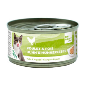 BUBIMEX BUBI NATURE POLLO Y HIGADO 70gr LATA PARA GATOS