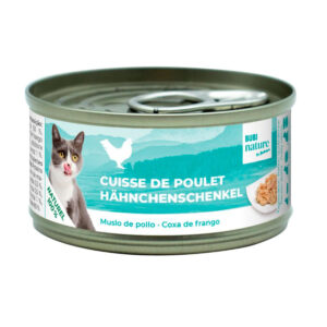 BUBIMEX BUBI NATURE MUSLO DE POLLO 70gr LATA PARA GATOS