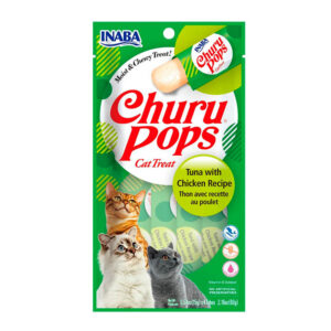 CIAO CHURU POPS RECETA DE ATÚN CON POLLO 4x15gr