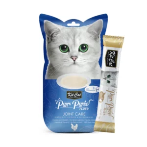 KIT CAT PURR PURÉE PLUS+ JOINT CARE POLLO (CUIDADO DE ARTICULACIONES) 4x15gr