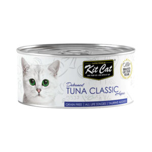 KIT CAT ATÚN Y KATSUOBUSHI 80gr LATA PARA GATOS