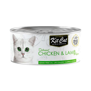 KIT CAT POLLO Y CORDERO 80gr LATA PARA GATOS