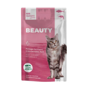 BUBIMEX BUBI NATURE BEAUTY ATÚN Y GAMBAS 70gr SOBRE PARA GATOS