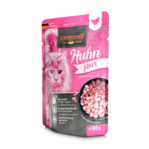 LEONARDO POLLO 85gr SOBRE PARA GATOS