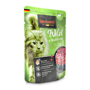 LEONARDO VENADO CON ARÁNDANOS 85gr SOBRE PARA GATOS