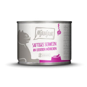 MJAMJAM CERDO CON ZANAHORIA 200gr LATA PARA GATOS