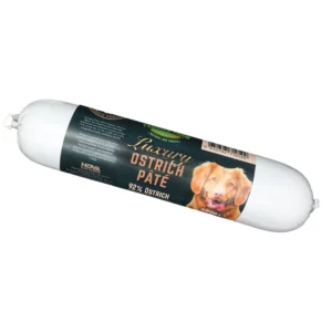 PADDOCK FARM LUXURY PATÉ DE AVESTRUZ 400gr SALCHICHA PARA PERROS