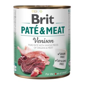 BRIT PATÉ&MEAT CIERVO LATA PARA PERROS