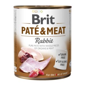 BRIT PATÉ&MEAT CONEJO LATA PARA PERROS