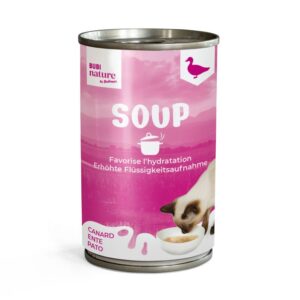 BUBIMEX BUBI NATURE SOPA DE PATO 135gr PARA GATOS