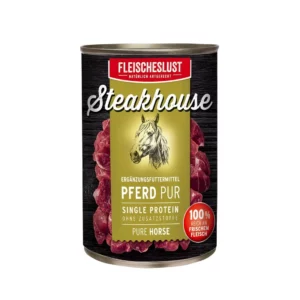 MEAT LOVE CABALLO 100% 400gr LATA PARA PERROS