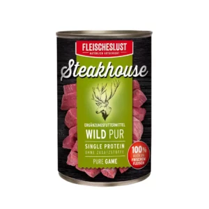 MEAT LOVE CIERVO 100% 400gr LATA PARA PERROS