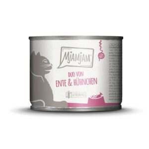 MJAMJAM PATO Y POLLO 200gr LATA PARA GATOS