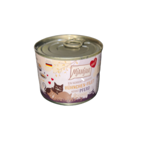 MJAMJAM DUETT FILETE DE POLLO MARIDADO CON CABALLO 190gr LATA PARA GATOS
