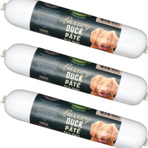 PADDOCK FARM LUXURY PATÉ DE PATO 400gr SALCHICHA PARA PERROS