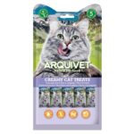 ARQUIVET CREAMY CAT TREATS ATÚN Y CANGREJO 5x14gr