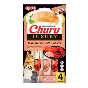 CIAO CHURU LUXURY RECETA DE ATÚN CON BOGAVANTE 4x14gr