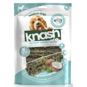KNASH PALITOS DENTAL MENTA, PEREJIL Y ACEITE DE COCO x7 10-25Kg