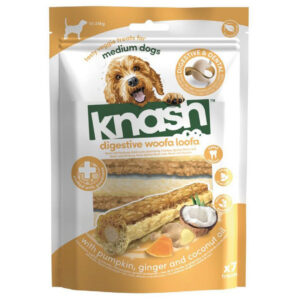 KNASH PALITOS DIGESTIVE & DENTAL CALABAZA, JENJIBRE Y ACEITE DE COCO 10-25Kg