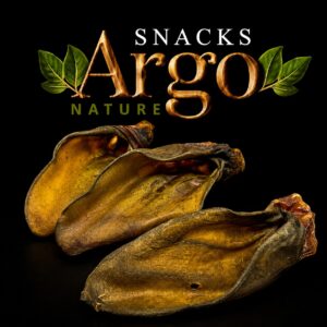 SNACKS ARGO NATURE OREJAS DE TERNERA PARA PERROS
