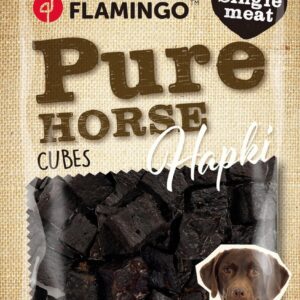 FLAMINGO PURE HORSE CUBES CABALLO SNACKS PARA PERROS 85gr