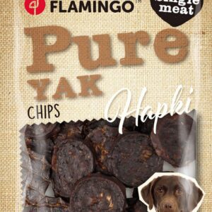 FLAMINGO PURE YAK CHIPS SNACKS PARA PERROS 85 gr
