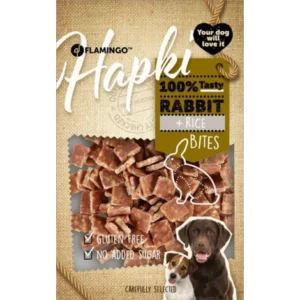 FLAMINGO BITES RABBIT + RICE 85gr SNACKS PARA PERROS