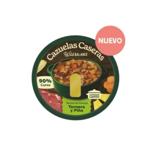 WILD BALANCE CAZUELAS CASERAS RECETA DE GRANJA TERNERA Y PIÑA 280gr PARA PERROS