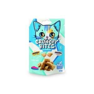 M-PETS CRUNCHY BITES ATÚN 60gr SNACKS PARA GATOS