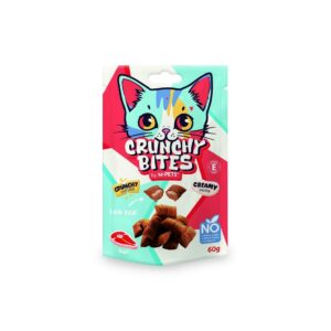 M-PETS CRUNCHY BITES TERNERA 60gr SNACKS PARA GATOS