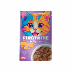 M-PETS FIRSTBITE GELATINA TERNERA 85gr SOBRE PARA GATOS