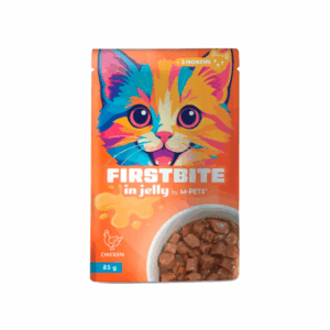 M-PETS FIRSTBITE GELATINA POLLO 85gr SOBRE PARA GATOS