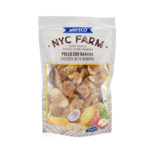 NAYECO SNACKS NYC FARM POLLO CON BANANA 80gr