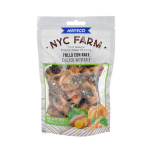 NAYECO SNACKS NYC FARM POLLO CON KALE (COL RIZADA) 80gr