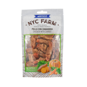 NAYECO SNACKS NYC FARM POLLO CON ZANAHORIA 80gr